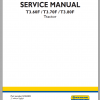 New Holland Tractor T360F T370F T380F Service Manual51553302 2