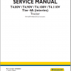 New Holland Tractor T4100V T4110V T480V T490V Service Manual51526023 1