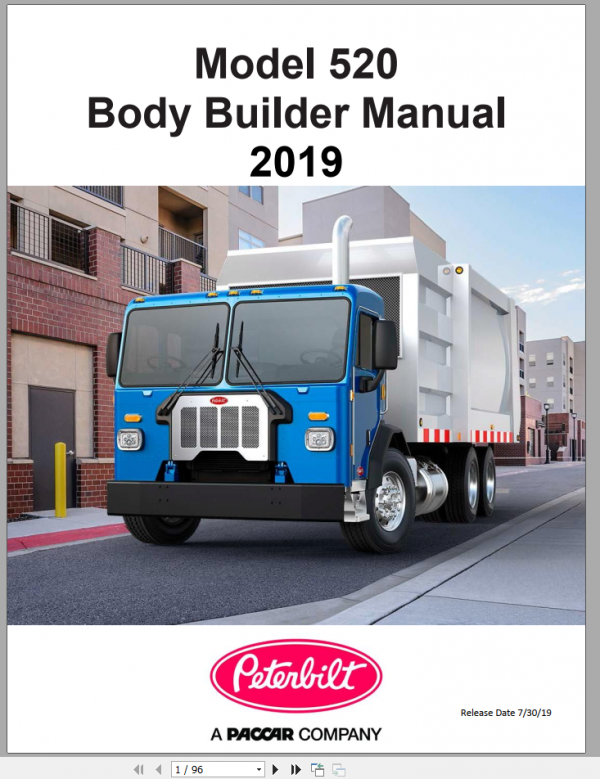Peterbilt Truck Body Builder Operator MX Engine Programing Emission Manual DVD 2