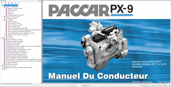 Peterbilt Truck Body Builder Operator MX Engine Programing Emission Manual DVD 4
