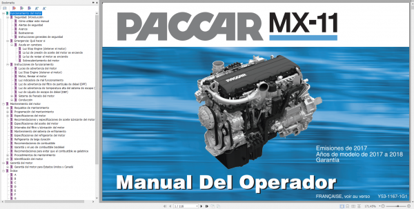 Peterbilt Truck Body Builder Operator MX Engine Programing Emission Manual DVD 6