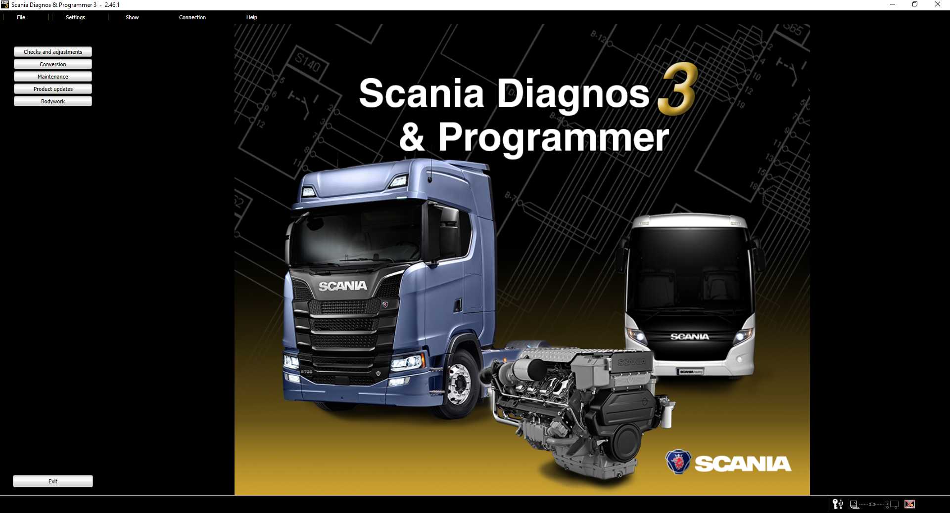 Scania SDP3 v2.46.1.19.0 Diagnostic Programmer 2020 1