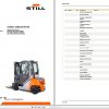 Still Diesel Forklift Truck RX70 20 25 30 35 7300 7305 Spare Parts List 1