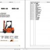 Still Electric Forklift Truck R60 16 18 Spare Parts List 1