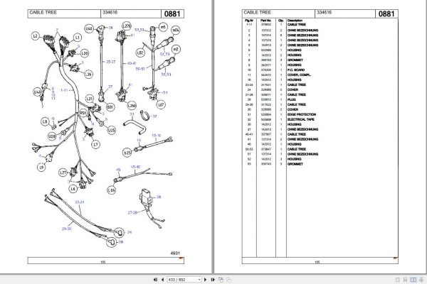 Still Electric Forklift Truck R60 16 18 Spare Parts List 2