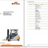 Still Electric Forklift Truck RX60 25 30 35 6345 6356 Spare Parts List 1