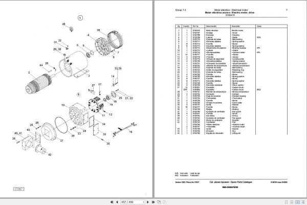 Still KALMAR Electric Forklift Truck R60 55 60 70 80 Spare Parts List 2