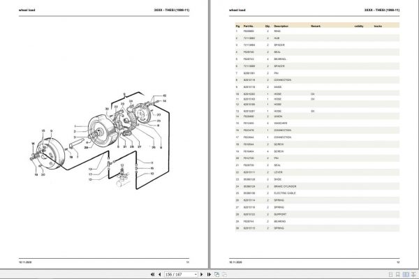 Still OM Pimespo Electric Reach Truck THESI Spare Parts List60422086 2