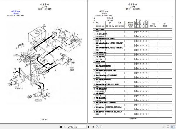Tailift Forklift FDFG60 100 DEC094 Spare Parts ManualsENCN 3 1
