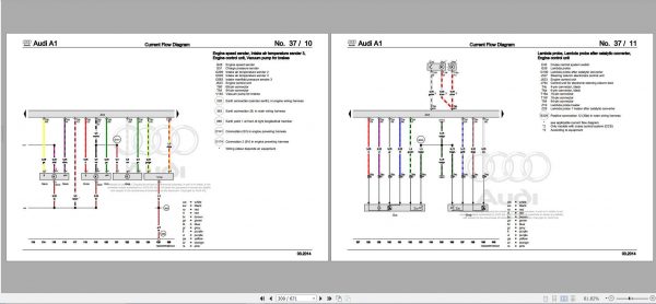 Audi A1 2010 Wiring Diagram 1