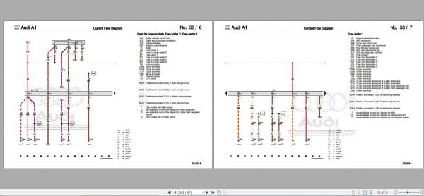 Audi A1 2010 Wiring Diagram 2