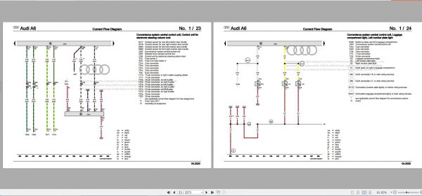 Audi A6 2011 Wiring Diagram 2