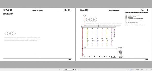 Audi Q5 2008 Wiring Diagram 1