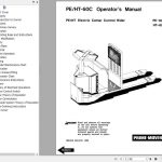 BT Electric Center Control Low Lift Truck PE 60C HT 60C Operator Part Manuals 1
