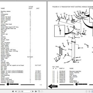 BT Electric Low Lift Pallet Truck PMX 2 Repair Part Manuals 3