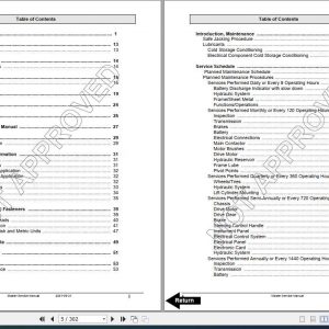 BT Electric Low Lift Pallet Truck PMX45 Shop Manual 3