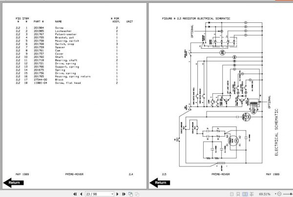 BT Electric Low Lift Truck PE60W Operator Part Manual 2
