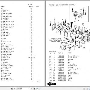 BT Electric Low Lift Truck PMX 1 Repair Part Manual 2
