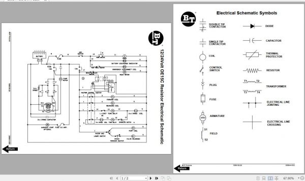 BT Electric Order OE 15C Shop Manual 2