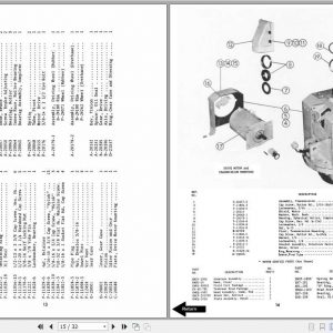 BT Electric Order OE10 OE15 Part Service Manuals 2