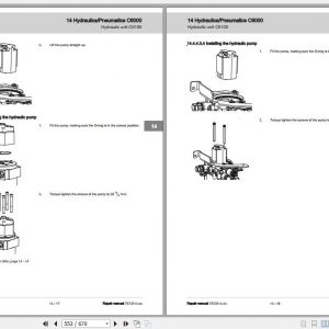 BT Electric Pallet Truck LPE200 250 340BE Repair Manual 3