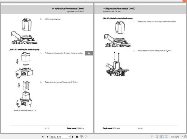BT Electric Pallet Truck LPE200 250 340BE Repair Manual 3