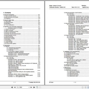 BT Electric Pallet Truck LWE140 LWE250 Repair Manual 2