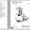 BT Electric Reach Truck RR 30B OperatorService Part Manual 2