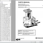 BT Electric Reach Truck RR 30C Part Manuals 1