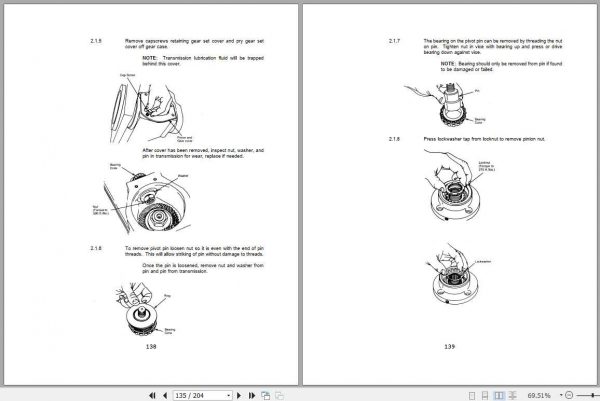 BT Electric Reach Truck RR40B OperatorRepair Part Manual 3