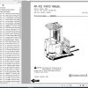 BT Electric Reach Truck RR45 RR45Z Operator Part Manual 1