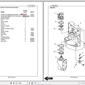 BT Electric Stacker Truck WSX 22 30 40 Shop Manual 2