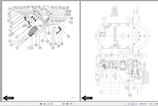 BT Electric Tow Tractor TE50 TE70 OperatingMaintenance Part Manual 3 1