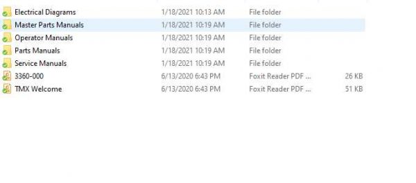 BT Electric Tow Tractor TMX Shop Manual 1