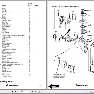 BT Electric Tow Tractor TMX Shop Manual 3