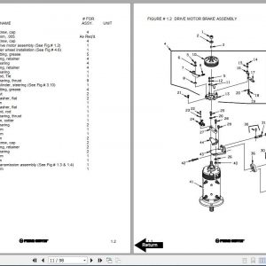 BT Electric Truck RS50BTH Operator Part Manual 2