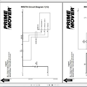BT Forklift RRXTH Electrical Diagrams 1