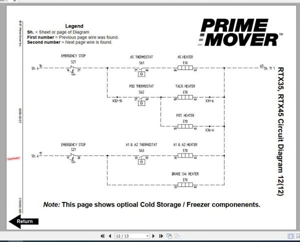 BT Forklift RTX35 RTX45 Shop Manual 2