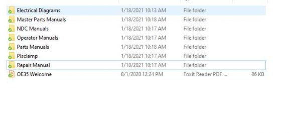 BT Order Picker OE35 Shop Manual 1