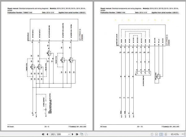 BT Pallet Stacker S210 S220D Repair Manual 3