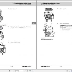 BT Pallet Stacker SPE 120 200 D L Repair Manual 3