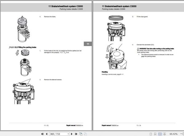 BT Pallet Stacker SPE 120 200 D L Repair Manual 3