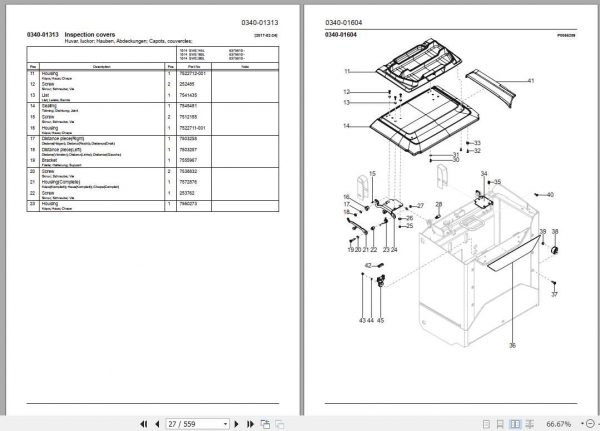 BT Pallet Stacker SPE120L SWE200L Quality Parts Catalog 2