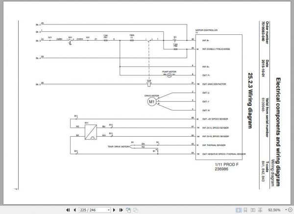 BT Pallet Stacker SWE100 SWE200D Repair Manual 3