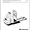 BT Rider Pallet Truck CMX 60 65 80 Shop Manual 2