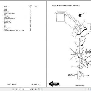 BT Straddle Truck RS 40B Operator Part Manual 3