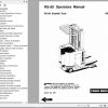 BT Straddle Truck RS50 Operator Part Manual 1