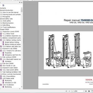 BT Vector VRE125 VRE150 VRE125SF Repair Manual 1