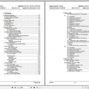 BT Vector VRE125 VRE150 VRE125SF Repair Manual 2