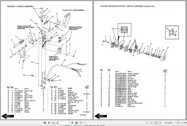 BT Warehouse Electric Low Lift Truck HT 6W Shop Manual 3